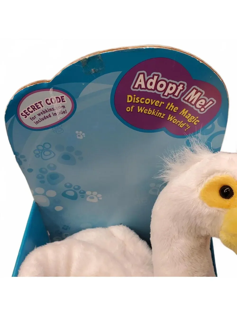 Webkinz Pelican Plush with Box and Code RARE 11